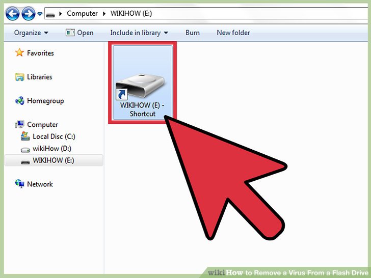 How to scan external hard drive for virus